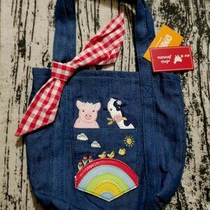 Gymboree Farming Friends Kids Purse NWT Size 3 4 5 6 7